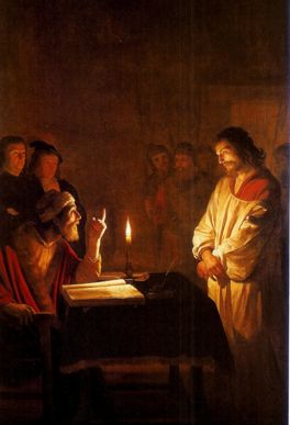 Honthorst: Cristo diante do Sumo Sacerdote