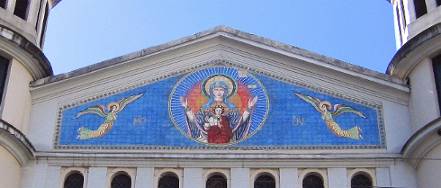fachada da Igreja Nossa Senhora do Paraso (Catedral Greco-Melquita)