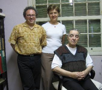 Roberto, Suzi e Pe. João Lyrio Tallarico