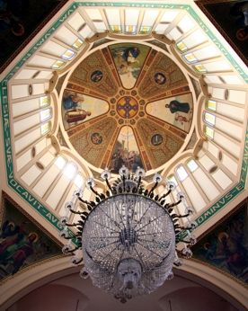Paróquia Santo Agostinho - interior da cúpula