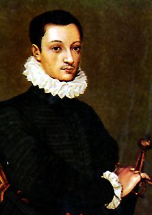 retrato de São Luís Gonzaga - jovem