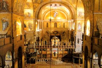 Interior da Basílica de São Marcos, Veneza