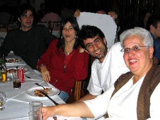 Otávio, Fernanda, Leandro e Evelin / aniversário da Cátia e da Suzi